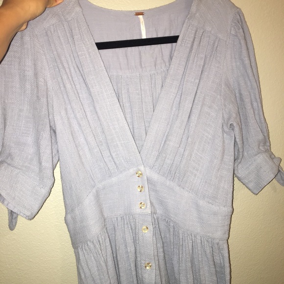 Free People dress Love Of My Life Cotton Midi - Picture 4 of 5